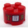 LEGO Brick 2 x 2 Round with gold &#039;T&#039;  Label and &#039;B&#039; Sticker (3941)