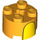 LEGO Ladrillo 2 x 2 Circular con Amarillo con Curve (3941)