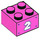 LEGO Backstein 2 x 2 mit &#039;2&#039; (3003 / 68978)