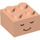 LEGO Brick 2 x 2 with Toad Face with Smile and Closed Eyes (3003 / 79549)