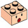 LEGO Steen 2 x 2 met Toad Open Mouth Gezicht (3003 / 79533)