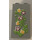 LEGO Steen 2 x 2 x 3 met Bloemen, Jewels, en Bladeren Transparant Sticker (30145)
