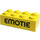 LEGO Brique 2 x 4 avec &#039;Emotional&#039;, &#039;Emotie&#039; (3001)