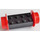 LEGO Brick 2 x 4 with Spoked Red Train Wheels and Red Pin (23mm) (4180)