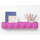 LEGO Brick Bookrack Pink (5006616)