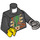 LEGO Brique Bounty Captain Minifig Torse (973 / 84638)