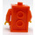 LEGO Brick Costume with Orange Arms and Yellow Hands