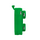 LEGO Backstein Pouch Green (5005512)