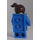 LEGO Klods Dragt Pige Minifigur