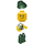 LEGO Brickbeard&#039;s Bounty Pirate met Wit en Green Shirt minifiguur