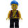 LEGO Brickbeard&#039;s Bounty / Tic Tac Toe Pirate avec Golden Dent Figurine