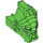 LEGO Leuchtend grün Bionicle Jungle Maske (19061)