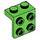 LEGO Verde brillante Staffa 1 x 2 con 2 x 2 (21712 / 44728)