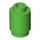 LEGO Vert clair Brique 1 x 1 Rond avec goujon ouvert (3062 / 30068)