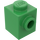 LEGO Bright Green Brick 1 x 1 with Stud on One Side (87087)