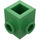 LEGO Fel groen Steen 1 x 1 met Twee Studs Aan Adjacent Sides (26604)