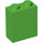 LEGO Fel groen Steen 1 x 2 x 2 met Stud houder aan de binnenzijde (3245)