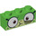 LEGO Bright Green Brick 1 x 3 with Queasy Unikitty Face (3622 / 38891)