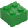 LEGO Bright Green Brick 2 x 2 (3003 / 6223)