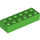 LEGO Fel groen Steen 2 x 6 (2456 / 44237)