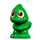 LEGO Vert clair Chameleon (Standing) avec Brown Yeux (75238)