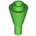 LEGO Bright Green Cone 1 x 1 Inverted with Bar (11610)