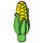 LEGO Leuchtend grün Corn Cob (1411)