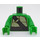 LEGO Leuchtend grün Donatello Torso (973 / 76382)
