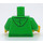 LEGO Fel groen Drone Boy Minifiguur Torso (973 / 76382)