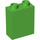LEGO Bright Green Duplo Brick 1 x 2 x 2 without Bottom Tube (4066 / 76371)
