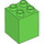 LEGO Leuchtend grün Duplo Backstein 2 x 2 x 2 (31110)