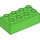 LEGO Bright Green Duplo Brick 2 x 4 (3011 / 31459)