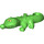 LEGO Bright Green Duplo Crocodile (87969)