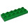 LEGO Leuchtend grün Duplo Platte 2 x 6 (98233)