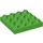 LEGO Vert clair Duplo assiette 4 x 4 (14721)