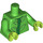 LEGO Bright Green Flower Pot Girl Minifig Torso (973 / 88585)