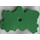 LEGO Vert clair Foam Scala Buisson 7 x 5 avec Centre Trou