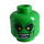 LEGO Bright Green Green Goblin Minifigure Head (Recessed Solid Stud) (3626 / 74434)