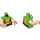 LEGO Bright Green Hawkgirl Minifig Torso (973 / 76382)