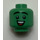 LEGO Bright Green Head with Smile (Safety Stud) (3274)