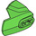 LEGO Fel groen Hero Factory Armor met Kogelgewrichtsbus Maat 4 (14533 / 90640)