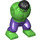 LEGO Leuchtend grün Hulk Körper mit Dark Purple Pants (17228)