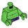 LEGO Vert clair Hulk Torse (973 / 76382)