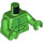 LEGO Verde brillante Hulk con De punta Pelo y Minifigura Torso (973 / 76382)