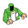 LEGO Leuchtend grün Jimin Minifig Torso (973 / 76382)