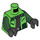 LEGO Bright Green Kaz Xiono Minifig Torso (973 / 76382)