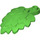 LEGO Bright Green Leaf 4 x 5 x 1.3 (5058)