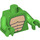 LEGO Bright Green Lizard Man Torso (973 / 88585)