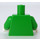 LEGO Bright Green Louie Minifig Torso (973 / 76382)