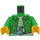 LEGO Bright Green Mei Minifig Torso (973 / 76382)